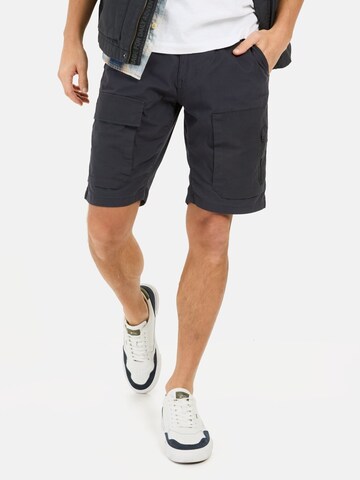 CAMEL ACTIVE Regular Cargo Pants in Blue: front