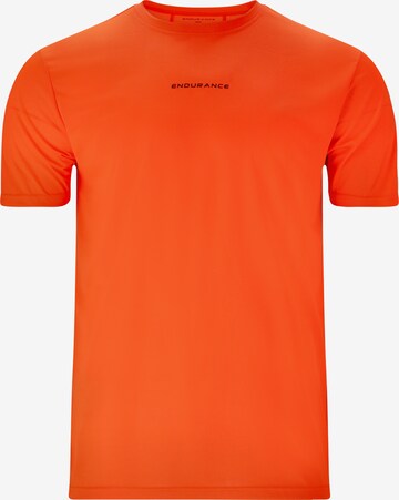 ENDURANCE Performance Shirt 'Alan' in Orange: front