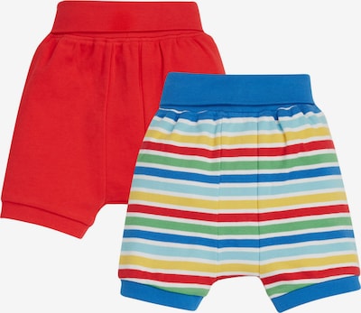 Frugi Shorts in blau / gelb / grün / rot / weiß, Produktansicht
