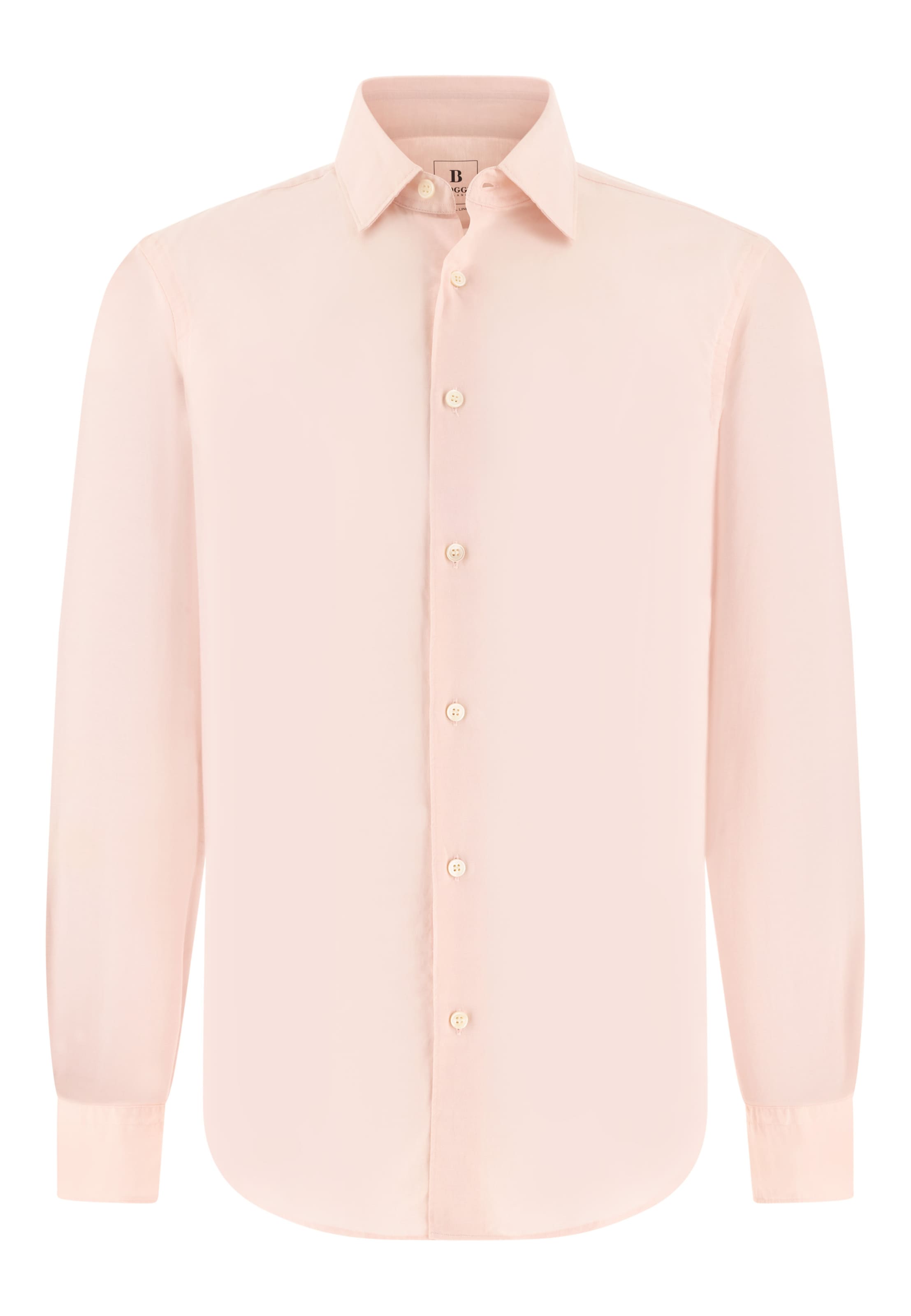 Boggi Milano Regular fit Button Up Shirt in Orange: front