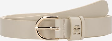 TOMMY HILFIGER Gürtel 'ESSENTIAL EFFORTLESS 2.5' in Beige: Vorderseite