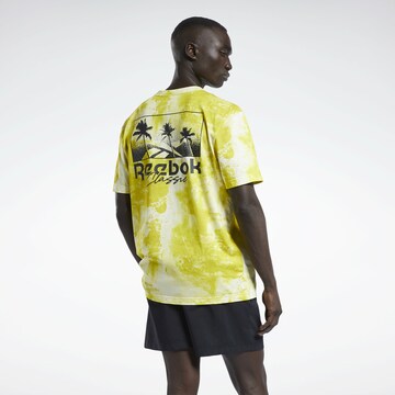 Reebok T-Shirt in Gelb