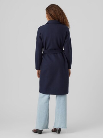 VERO MODA Between-Seasons Coat 'Fortune Aya' in Blue