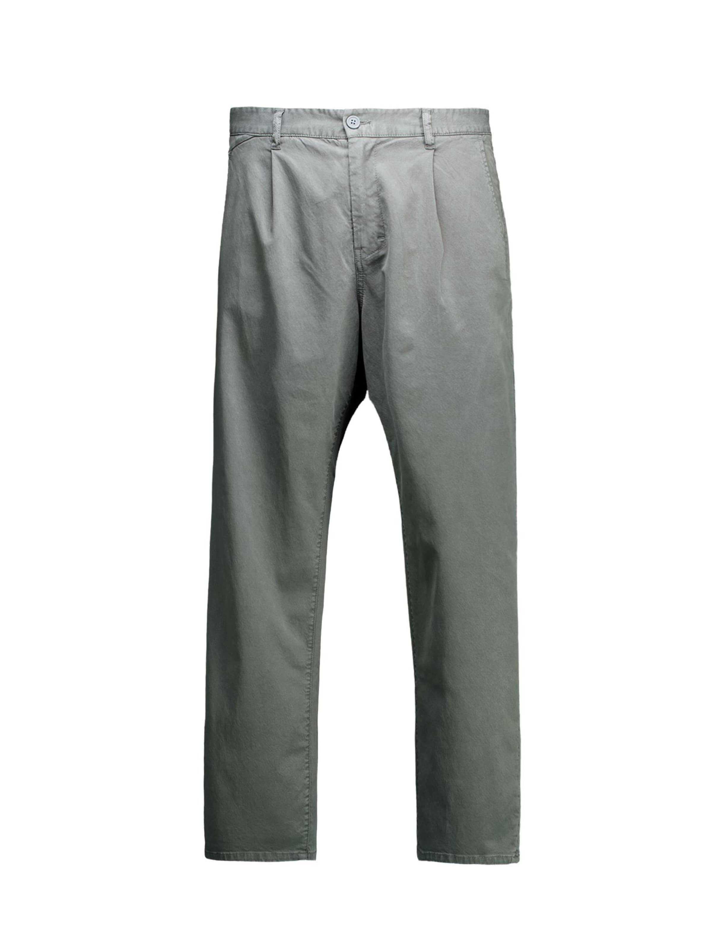 Pantalon chino 'Space Edge' CHASIN' en vert : devant