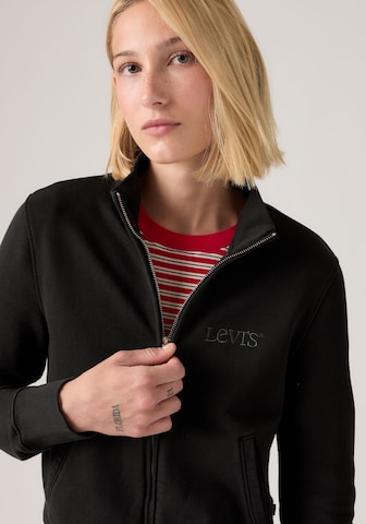 LEVI'S ® Sweatjacke in Schwarz