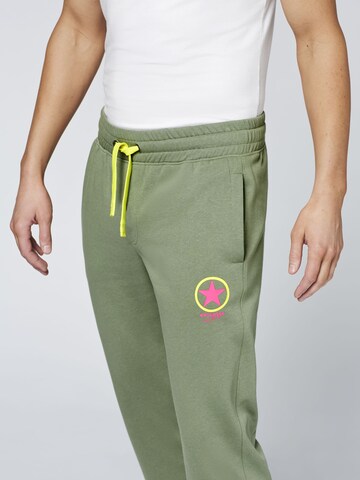 CHIEMSEE Tapered Hose in Grün