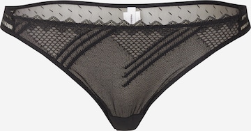 Tanga de la PASSIONATA pe negru: față