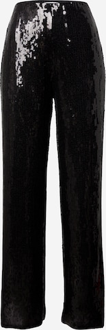 VERSTIQUE Loosefit Housut värissä musta: etupuoli