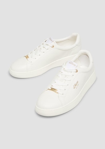 s.Oliver Platform trainers in White