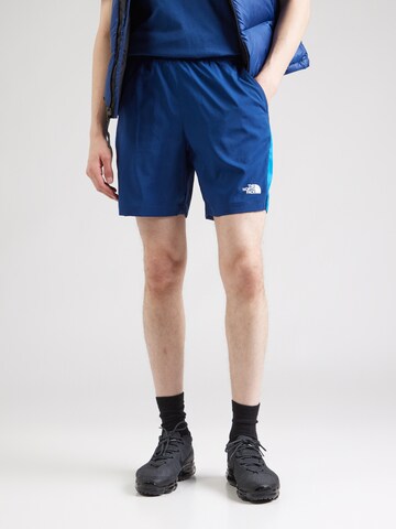 THE NORTH FACE Regular Sports trousers '24/7' in Blue: front