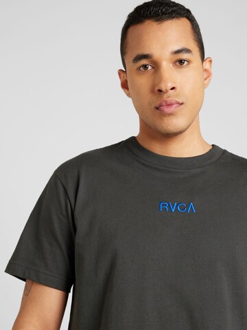 melns RVCA T-Krekls 'LOVE ME NOT'