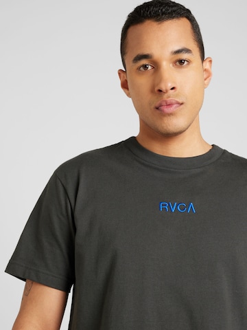 RVCA Тениска 'LOVE ME NOT' в черно