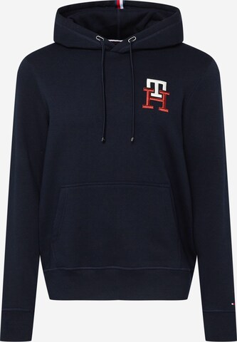 Sweat-shirt TOMMY HILFIGER en bleu : devant