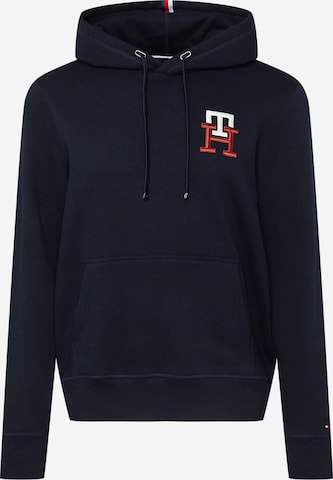 TOMMY HILFIGER Sweatshirt in Blauw: voorkant