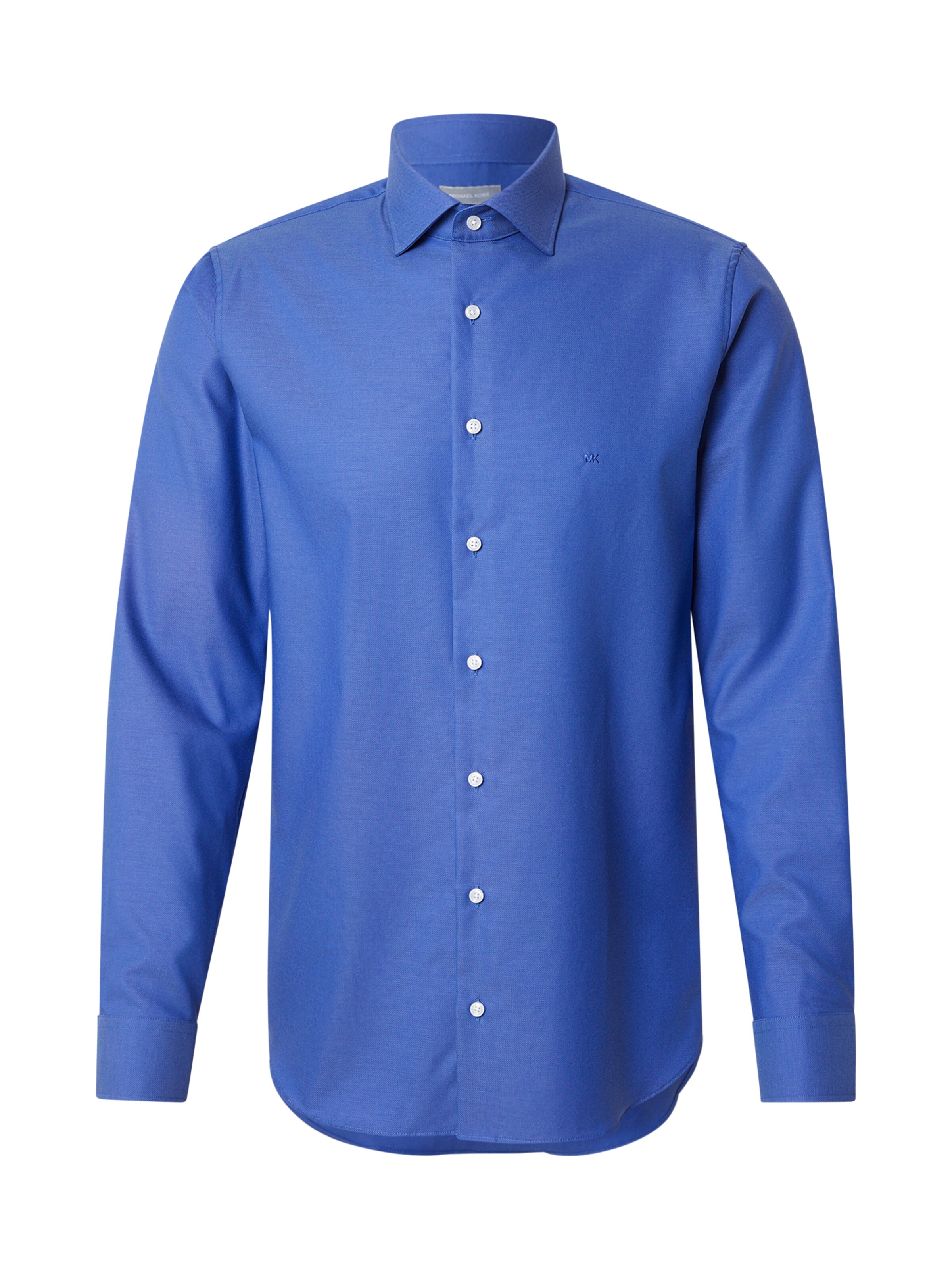 Coupe slim Chemise Michael Kors en bleu : devant