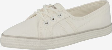 s.Oliver - Zapatillas deportivas bajas en blanco: frente