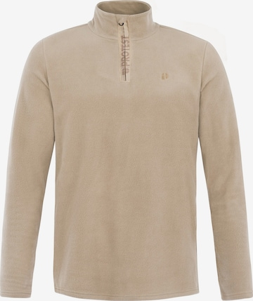 PROTEST Sportsweatshirt 'PERFECTO' in Bruin: voorkant