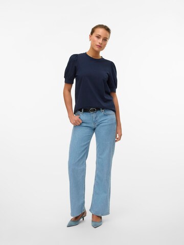 VERO MODA - Pierna ancha Vaquero 'ALEXIS' en azul