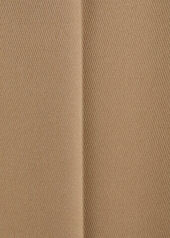 MANGO Regular Pleated Pants in Brown