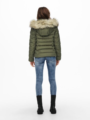 Veste d’hiver 'Luna' ONLY en vert