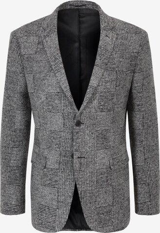 Coupe slim Veste de costume Steffen Klein en gris : devant