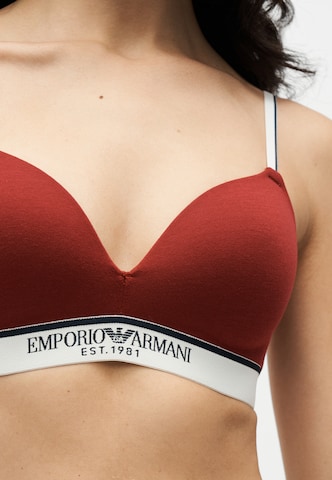 Emporio Armani Τρίγωνο Σουτιέν σε κόκκινο