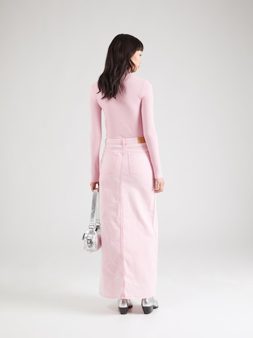 Monki Φούστα σε ροζ