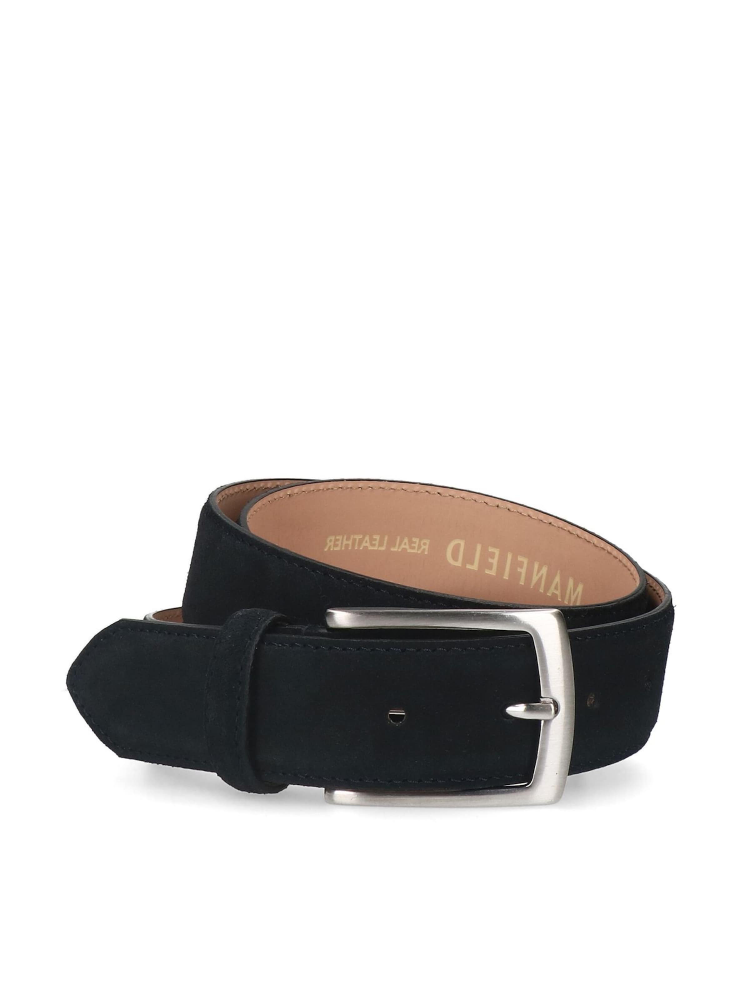 MANFIELD Belt in Blue: front