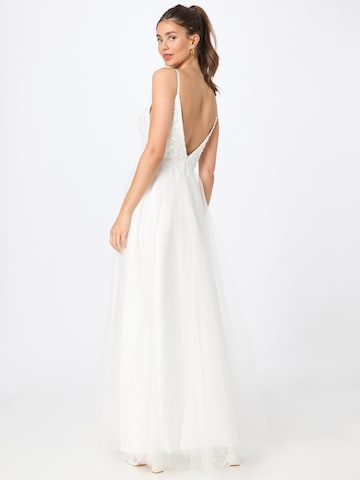 Robe de soirée Laona en blanc