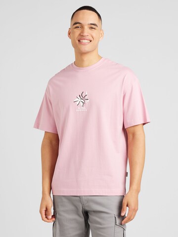 JACK & JONES Shirt 'EASTER ACTIVITY' in Roze: voorkant
