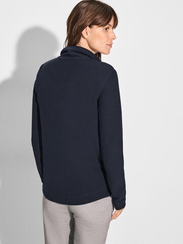 CECIL Sweatjacke in Blau