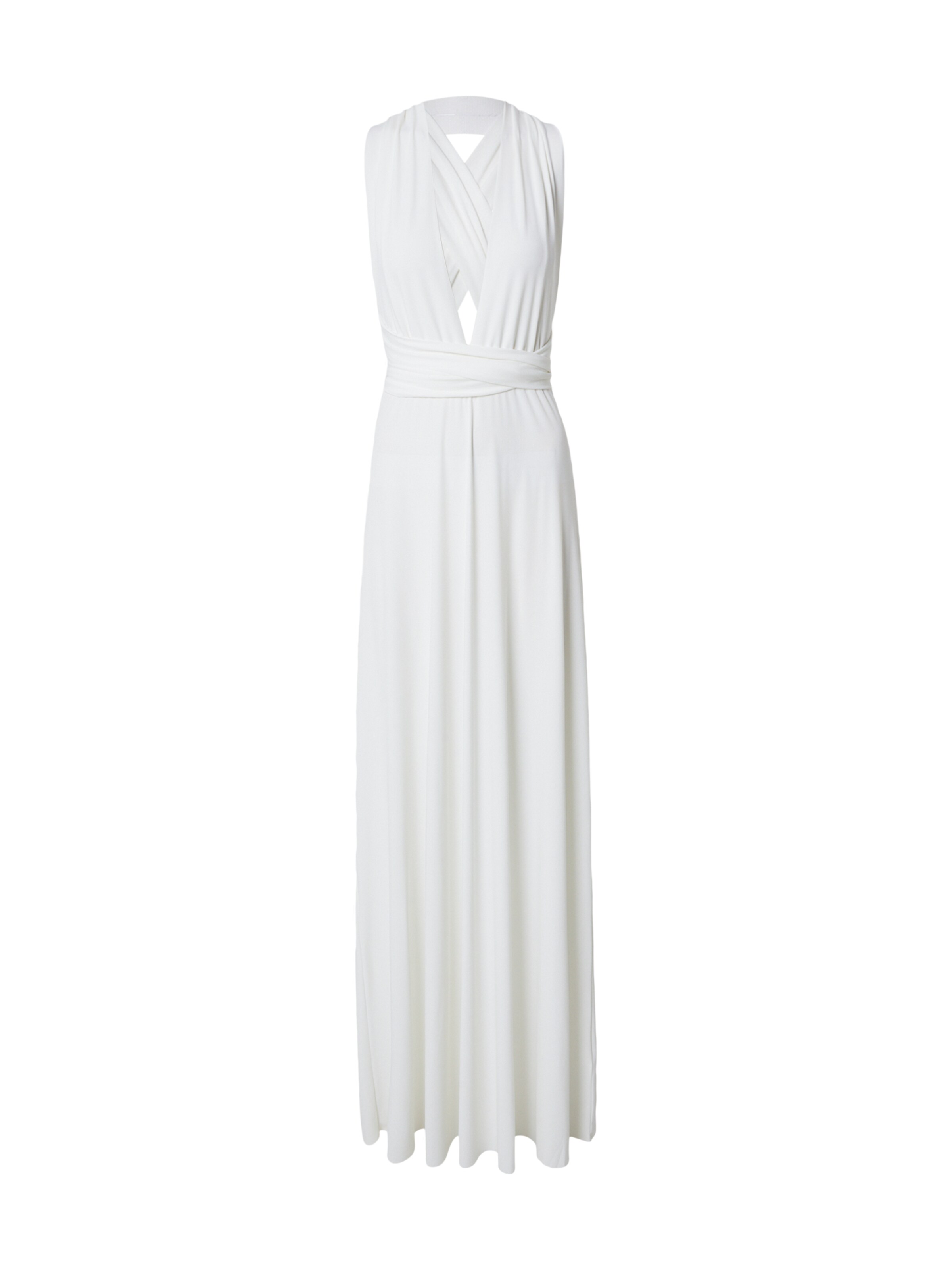 Abito da sera 'Nuria' di ABOUT YOU in bianco: frontale