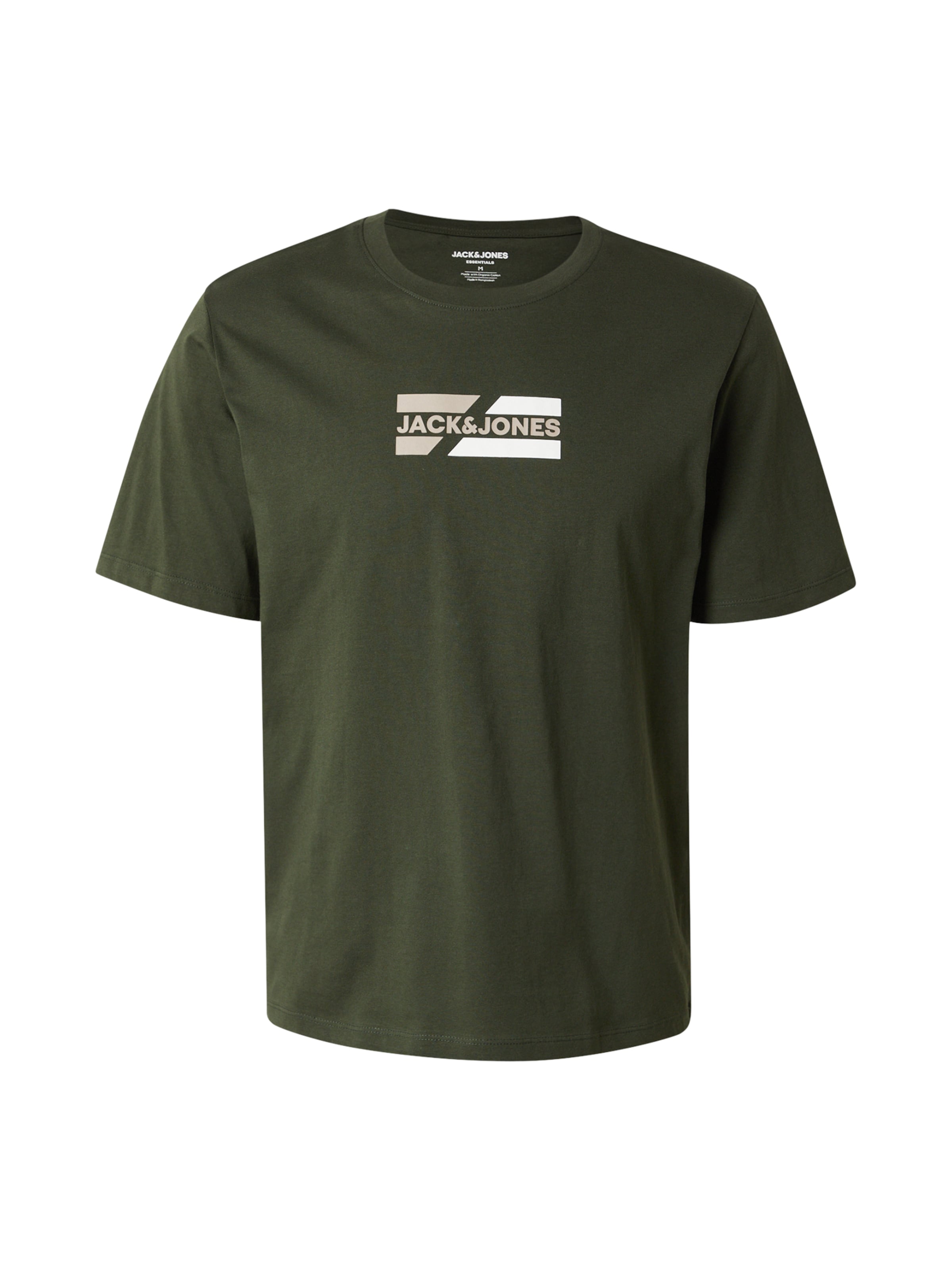 JACK & JONES - Camiseta 'JJECorp' en verde: frente