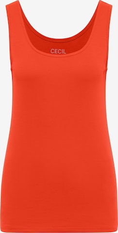 CECIL Top in Orange: front