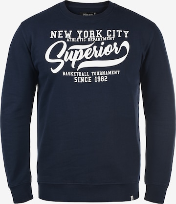 INDICODE JEANS Sweatshirt 'Galilero' in Blue: front