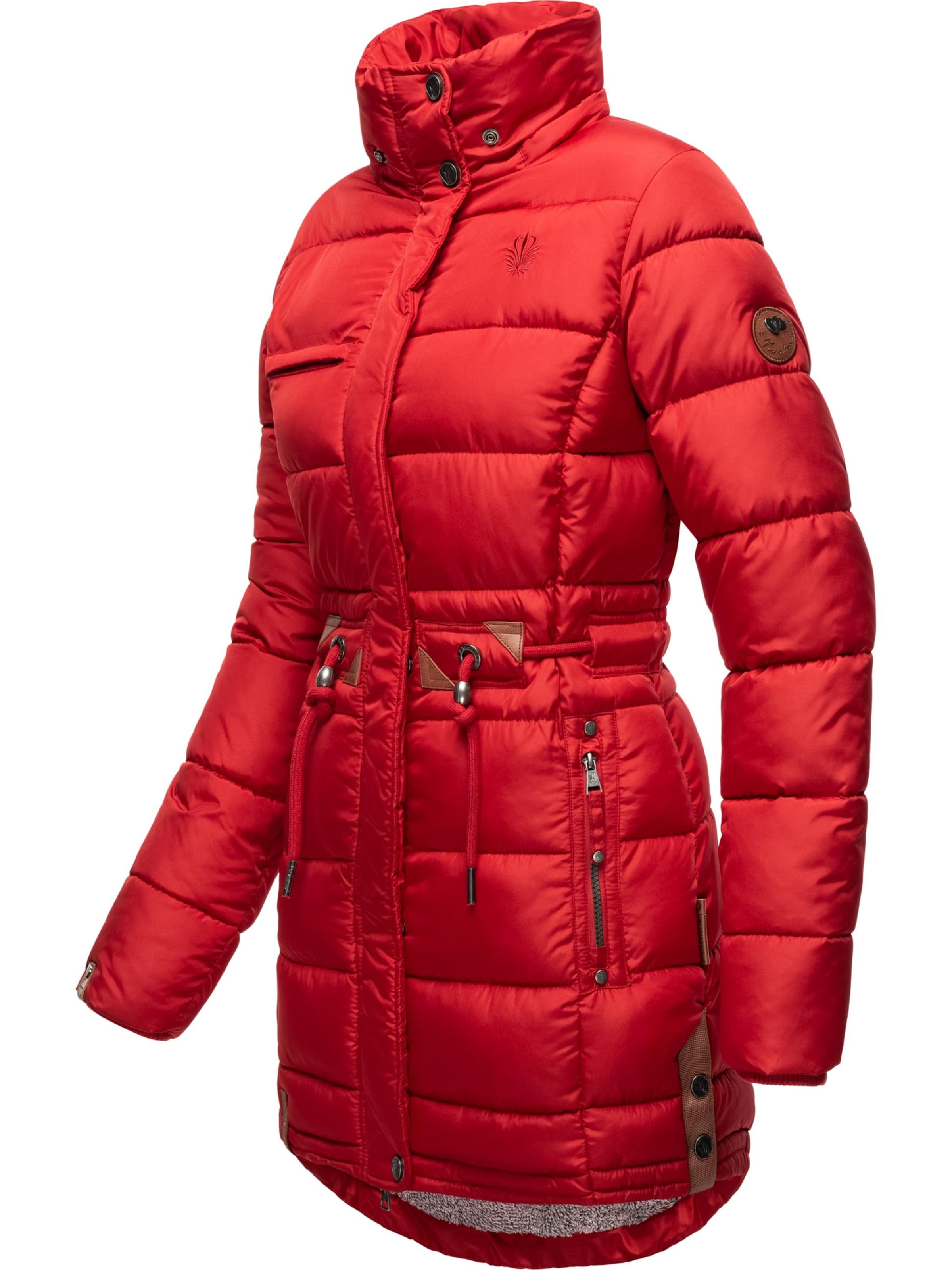 NAVAHOO Χειμερινό παλτό 'Dalie' σε κόκκινο