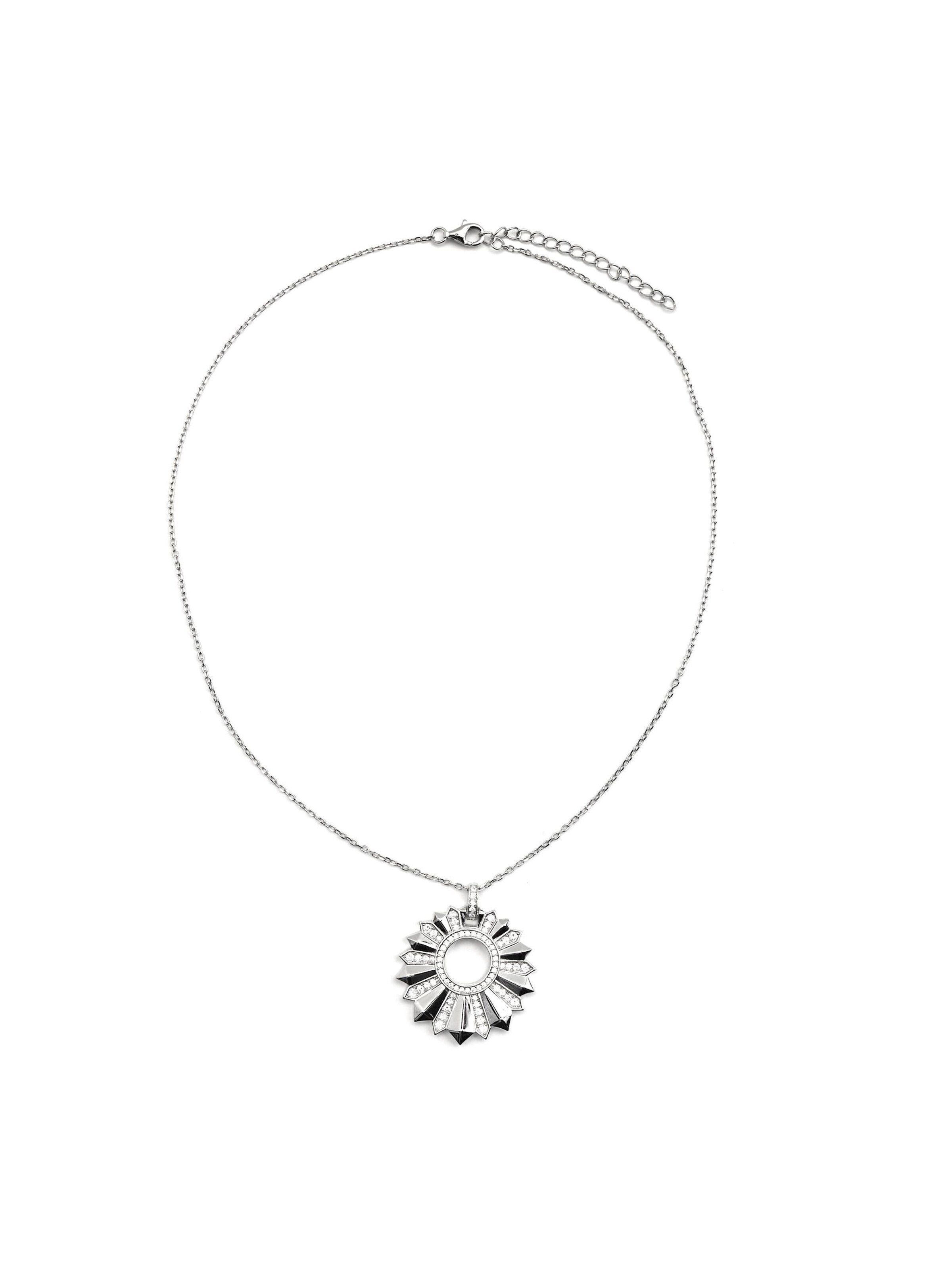 Luxenter - Cadena 'Saneda' en plata: frente