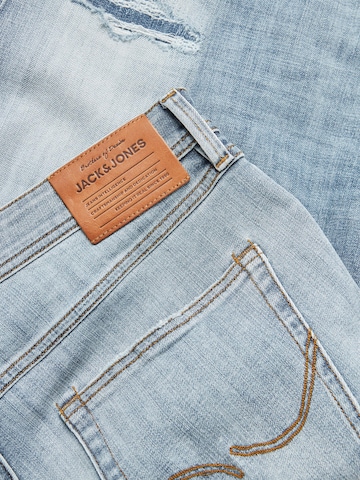JACK & JONES Slimfit Jeans 'Glenn Cole' in Blau