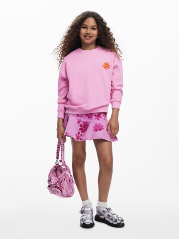 Desigual Суичър в розово: отпред