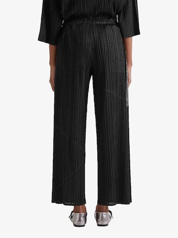 Meimeij - Regular Calças em preto: frente