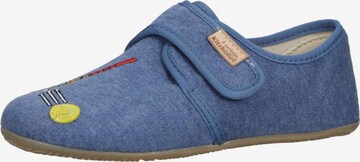 Living Kitzbühel Slippers in Blue: front