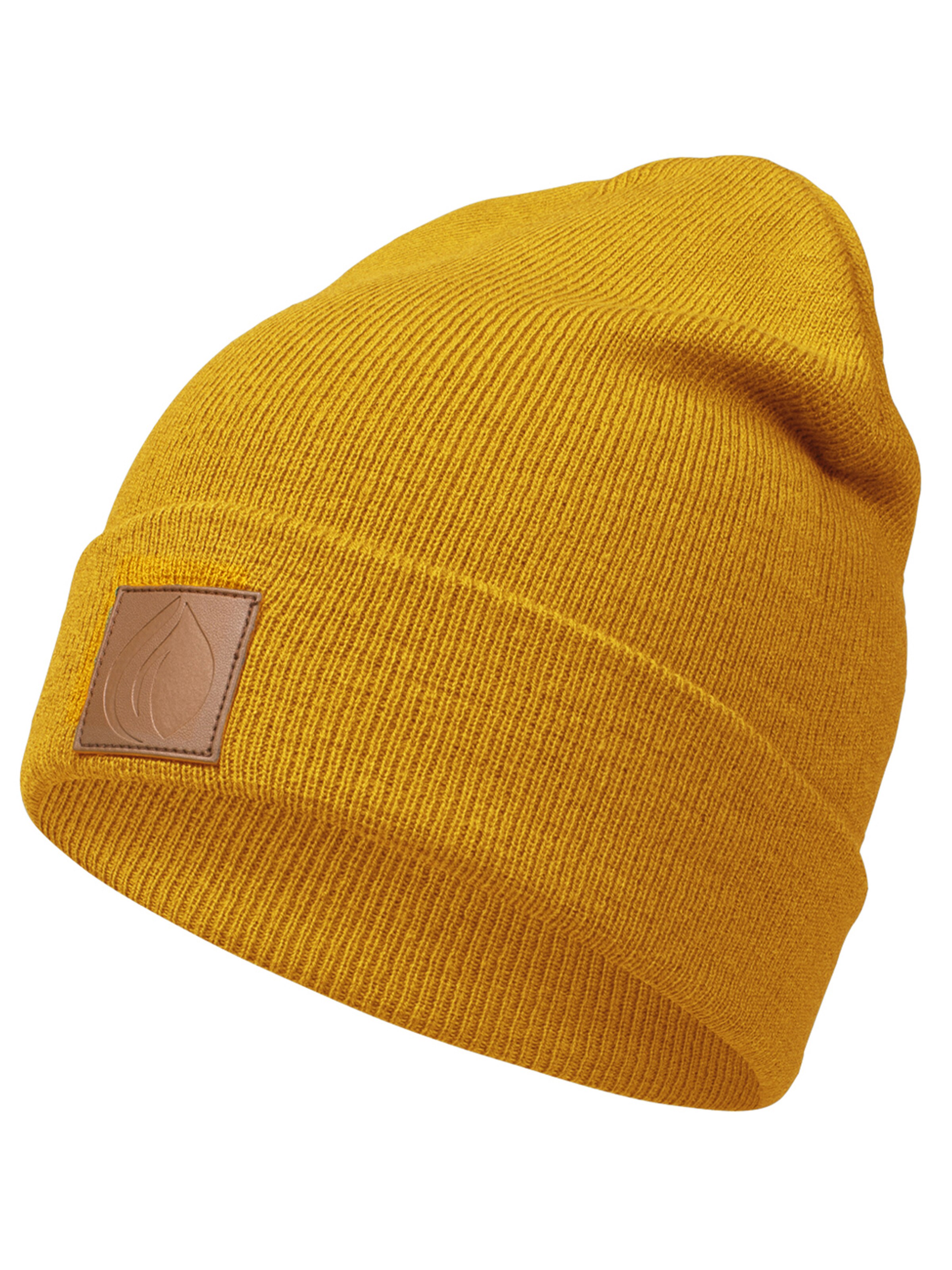 Occulto Beanie in Yellow: front