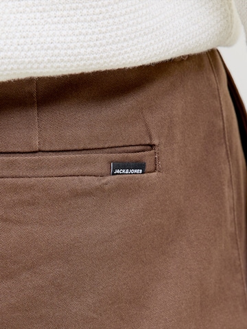 JACK & JONES Свободный крой Брюки-чинос 'JPSTKane JJDave' в Коричневый