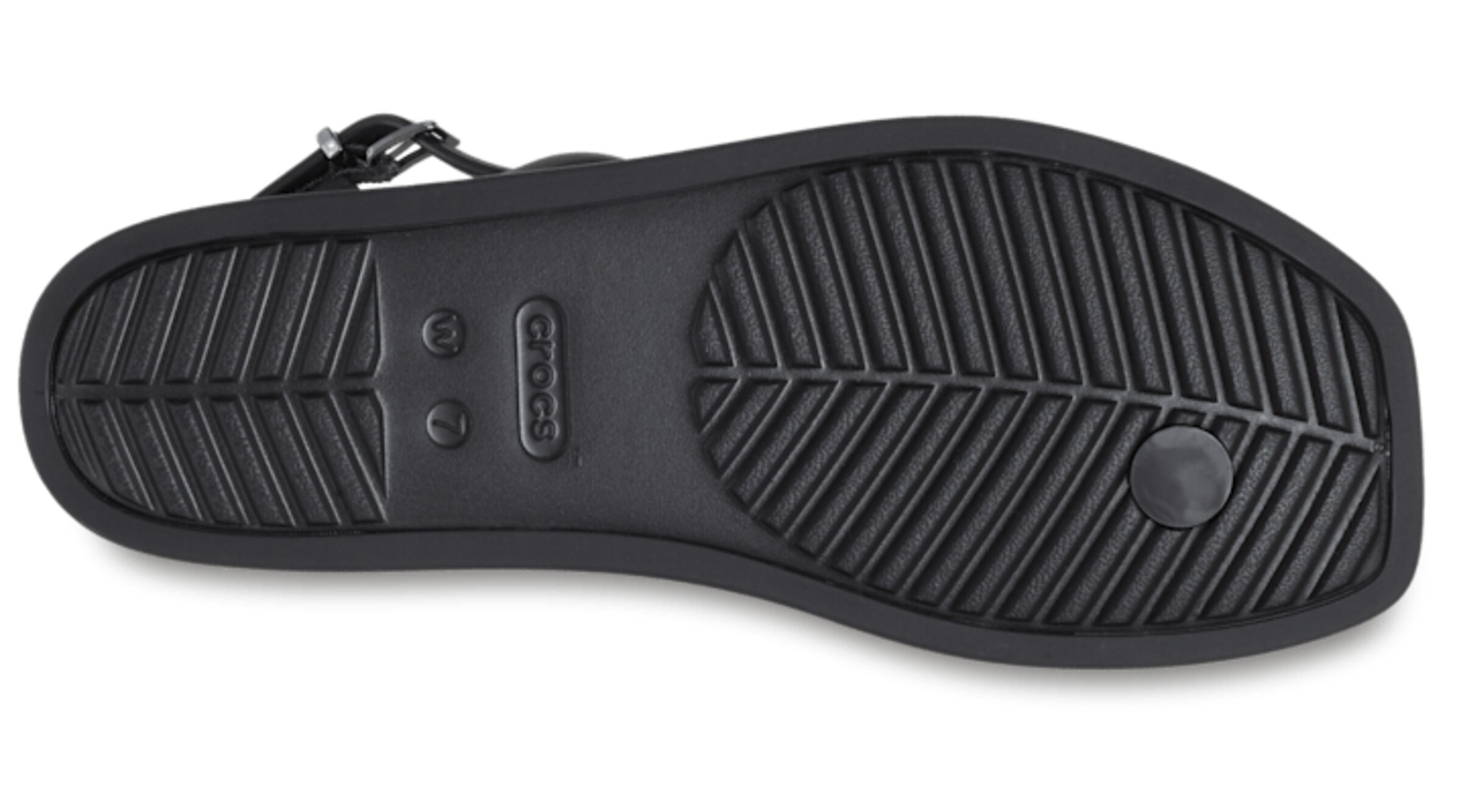 Crocs Босоножки через палец 'Miami' в Черный