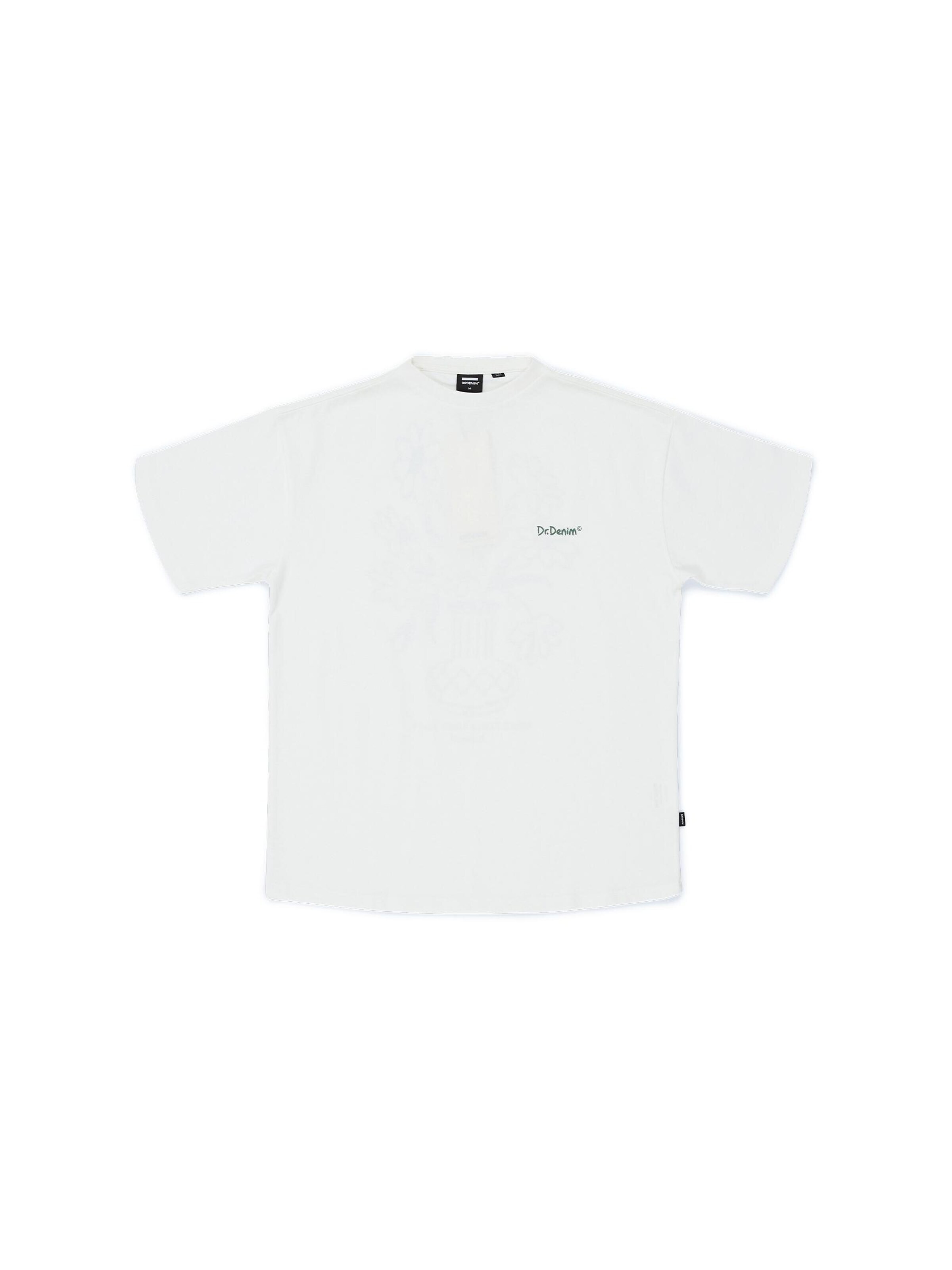 Dr. Denim Shirt 'Trooper'‌‌‌‌ in Weiß: Vorderseite
