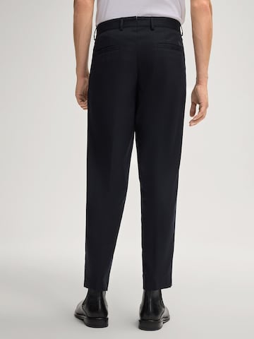 JOOP! Regular Trousers with creases in Black