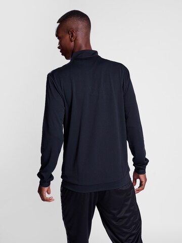 Hummel Athletic Zip-Up Hoodie in Black