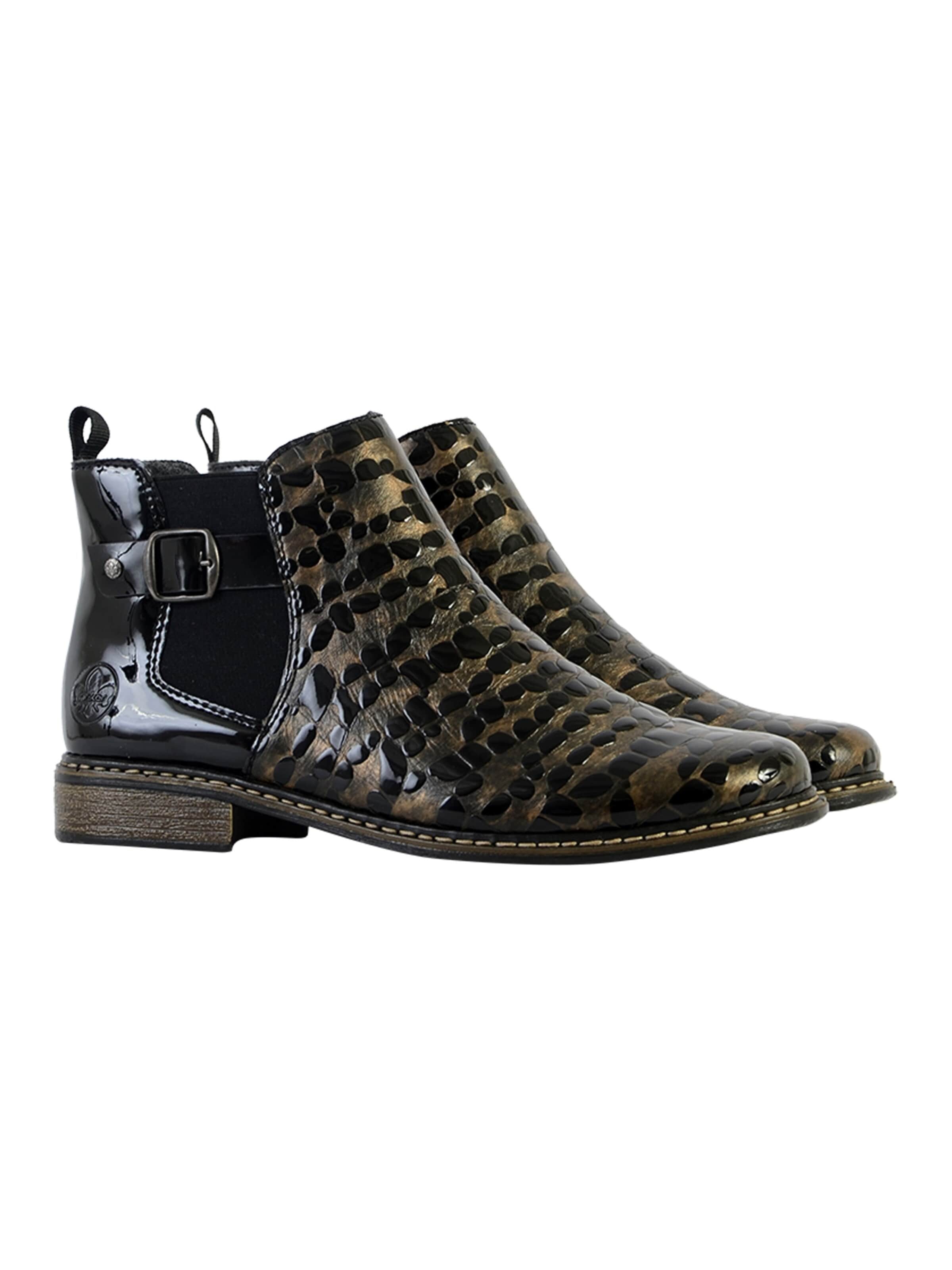 Bottines Rieker en noir