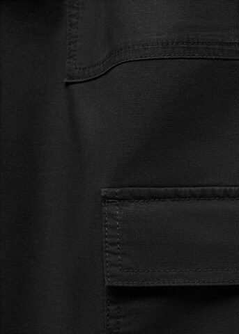 MANGO TEEN Regular Pants 'Comfyc' in Black
