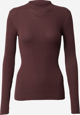ARMEDANGELS Sweater 'Alaania' in Purple: front